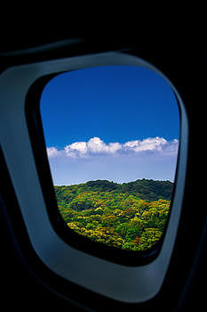 飞机窗外的世界－大自然图片素材免费下载