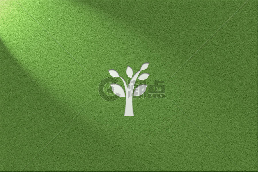 绿色环保健康草地背景树图片素材免费下载