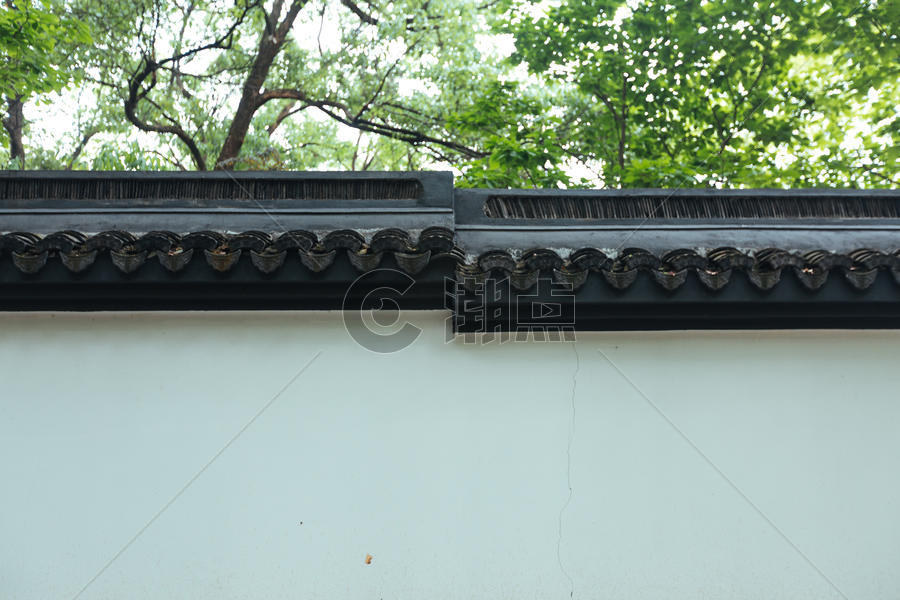 杭州植物园建筑的墙图片素材免费下载