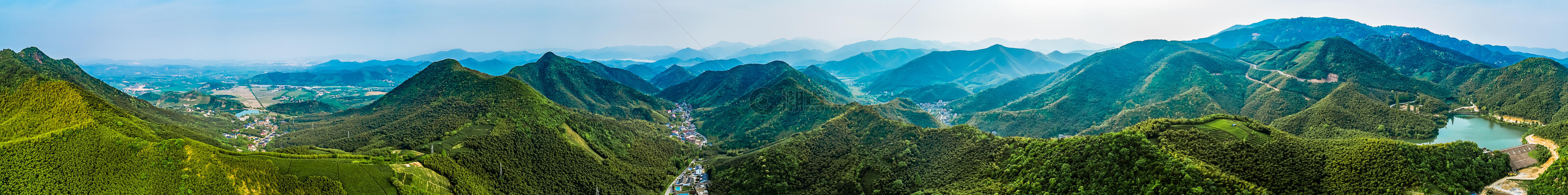 莫干山顶峰全景自然风景图片素材免费下载