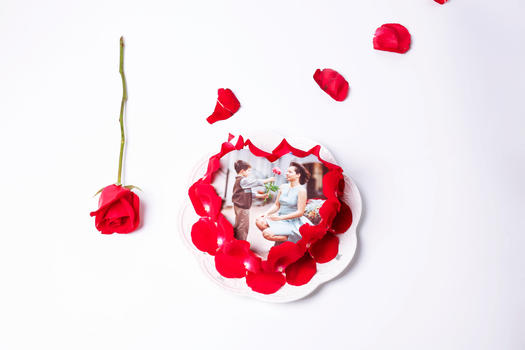 母亲节和玫瑰花图片素材免费下载