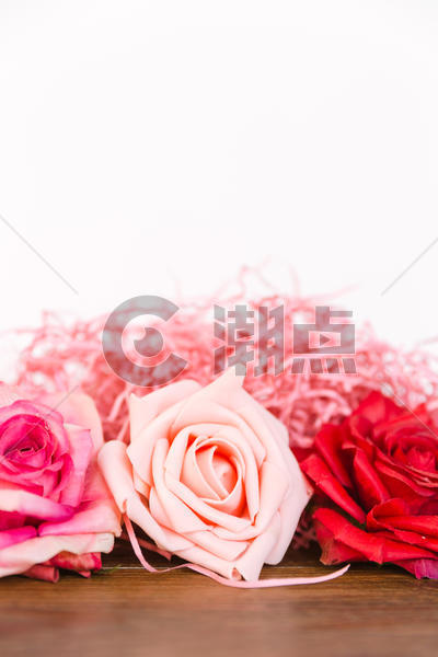 520情人节浪漫玫瑰背景素材图片素材免费下载