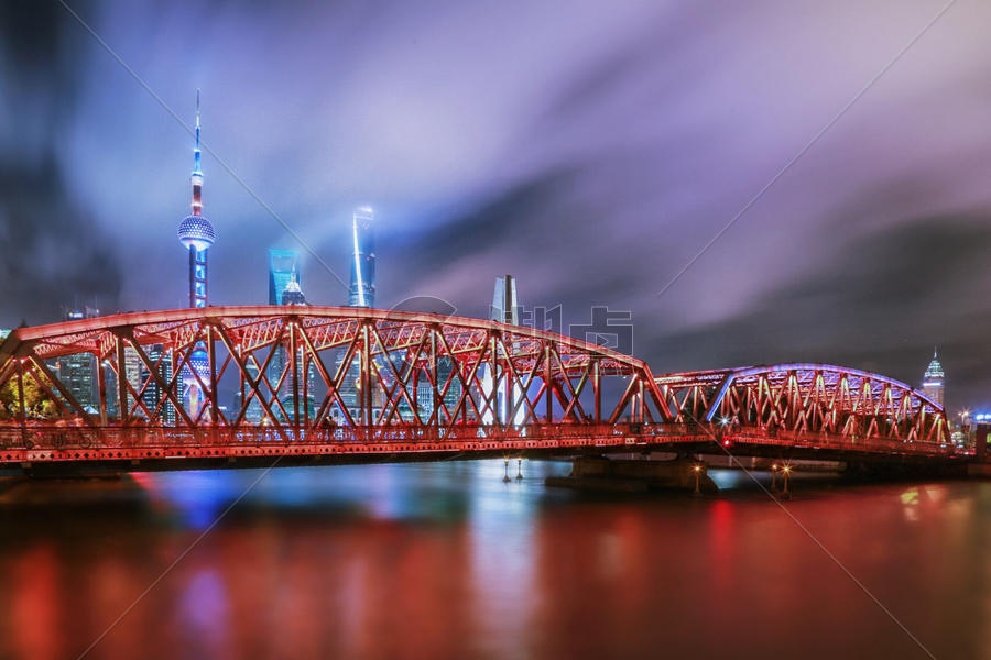 上海的夜图片素材免费下载