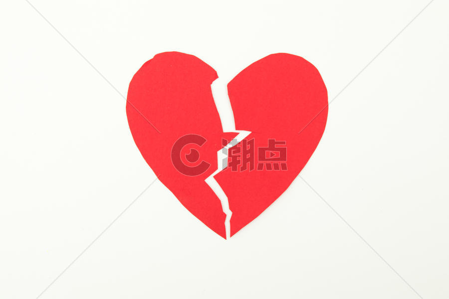 红色心碎破碎的心素材图片素材免费下载
