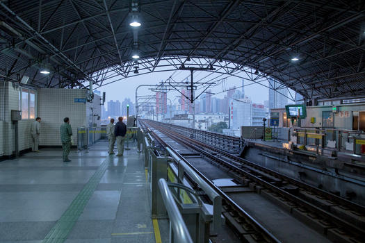 城市风景清晨的地铁站图片素材免费下载