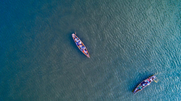 杭州西湖航拍图片素材免费下载