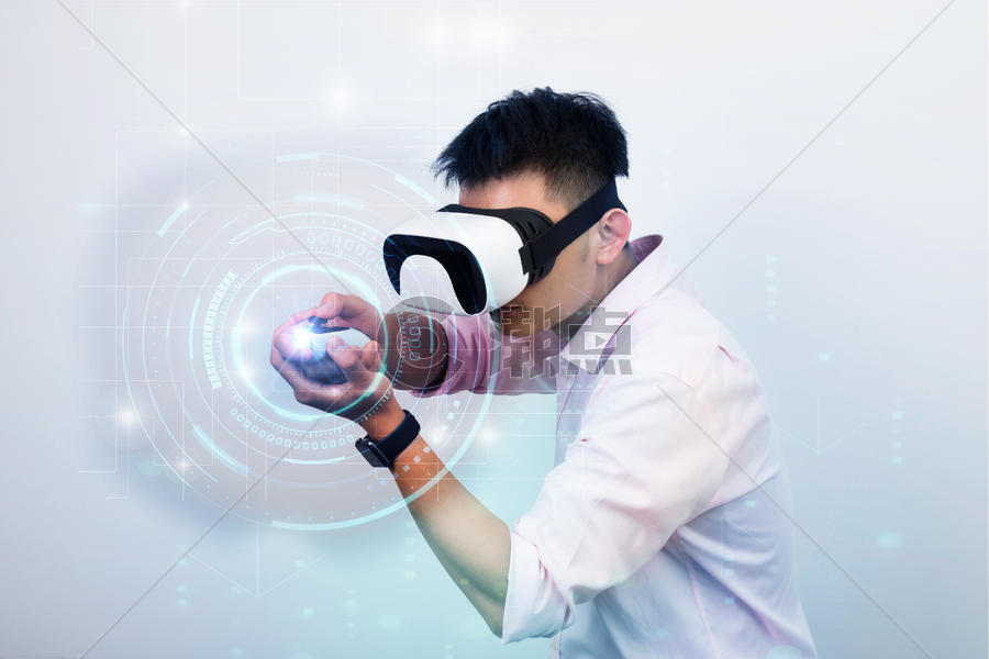虚拟现实科技VR图片素材免费下载