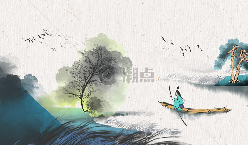 中国风banner 海报背景图片素材免费下载
