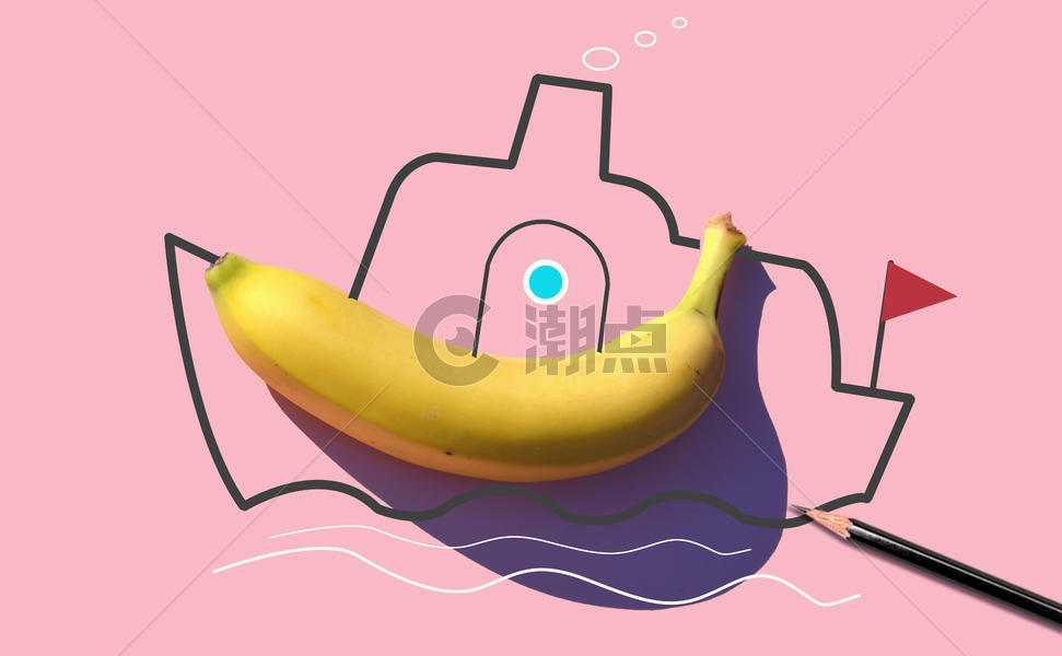 香蕉号邮轮图片素材免费下载