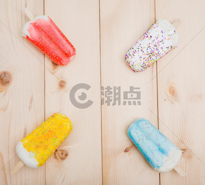 清新文艺夏日甜品雪糕图片素材免费下载