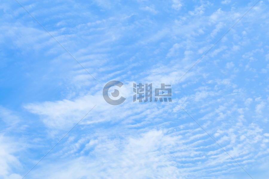 蓝天白云天空背景图片素材免费下载