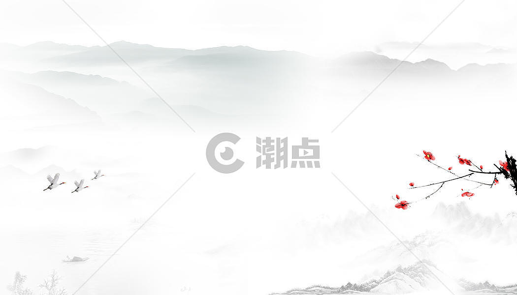 中国风背景banner海报图片素材免费下载