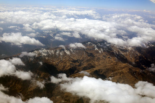 青藏高原的山脉图片素材免费下载