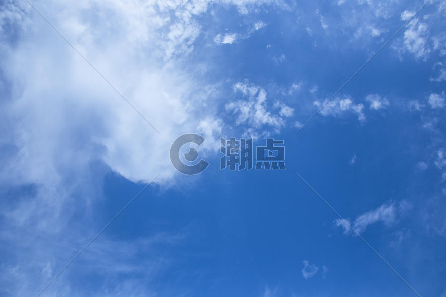 清新蓝天白云背景素材图片素材免费下载