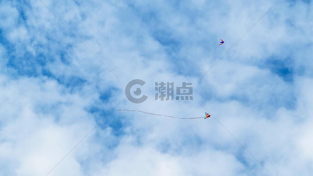 风筝天空图片素材免费下载