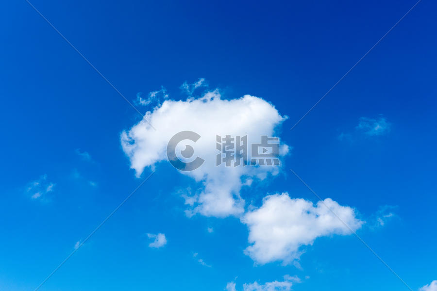 蓝天白云天空图片素材免费下载