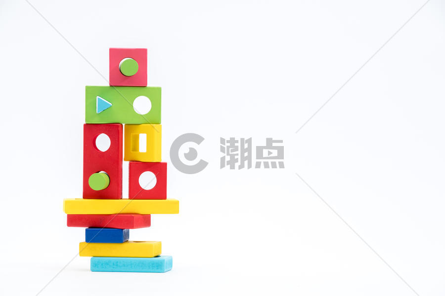 儿童智力玩具益智叠叠高图片素材免费下载