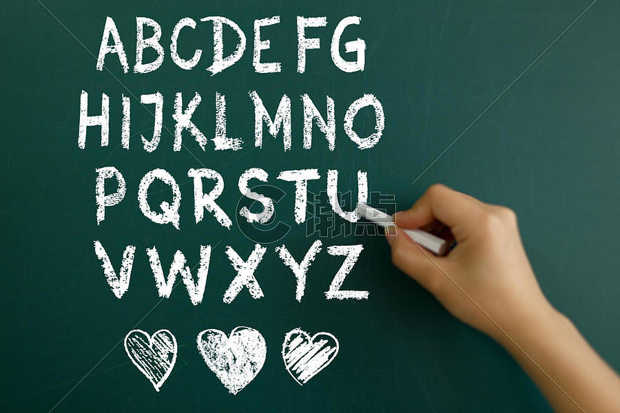 幼儿园字母表学习图片素材免费下载