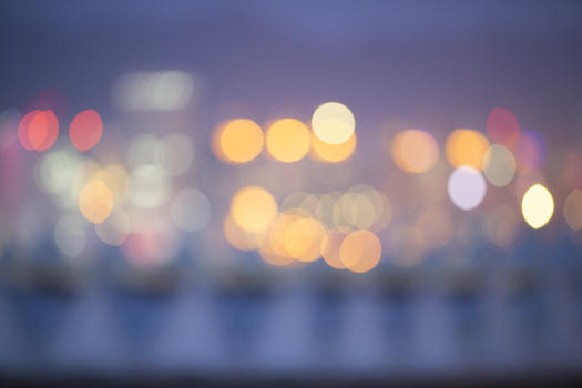 灯火璀璨的城市夜景图片素材免费下载