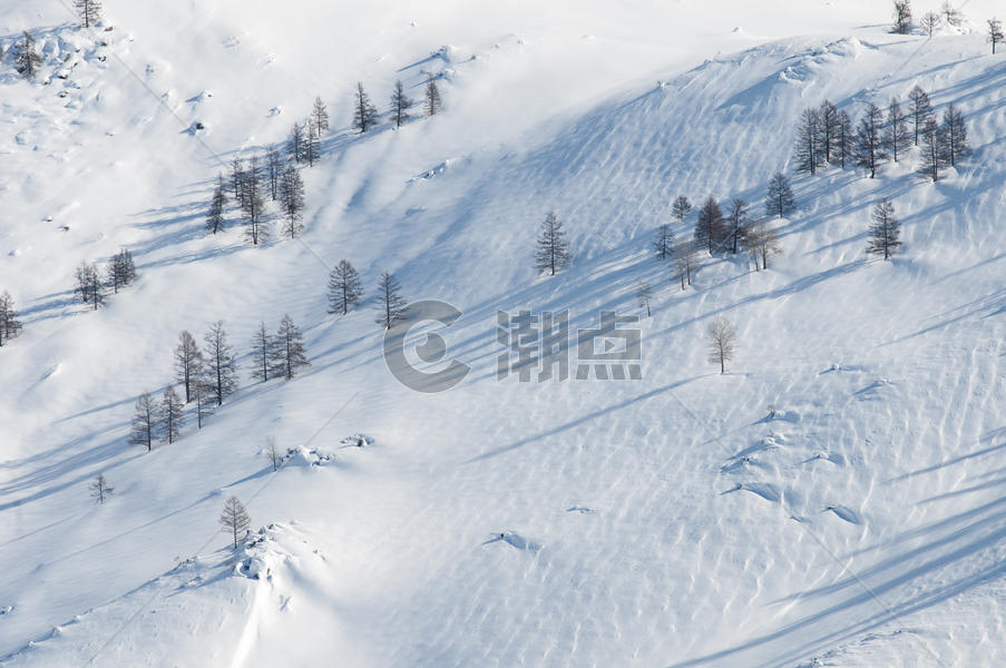 山野雪原图片素材免费下载