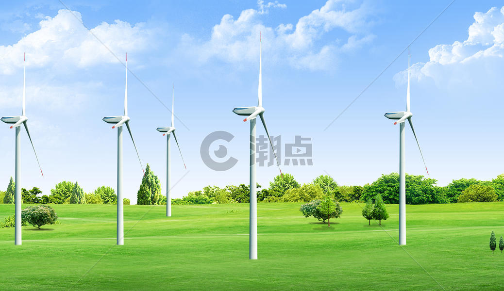 风能发电图片素材免费下载