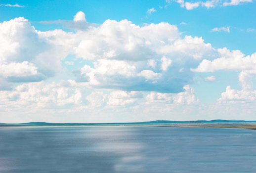 内蒙古达里诺尔内陆湖泊美景图片素材免费下载