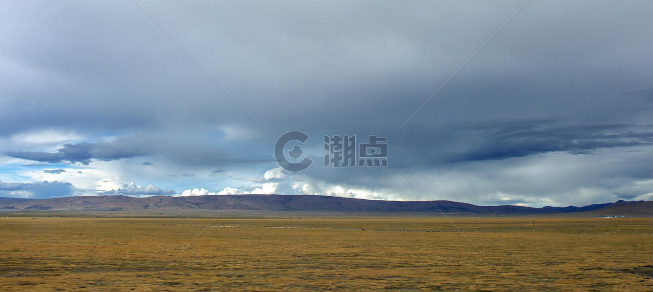 西藏大雨的天空图片素材免费下载