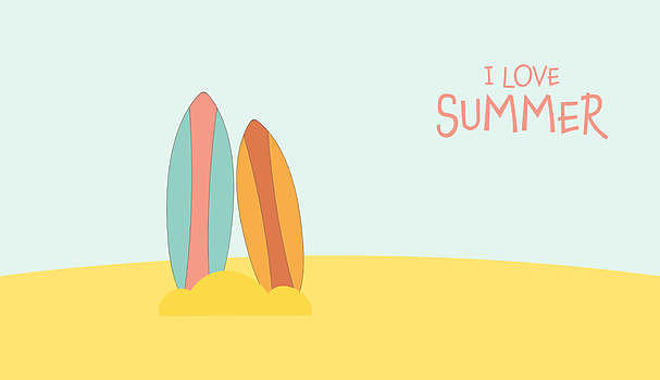 夏天暑假图片素材免费下载