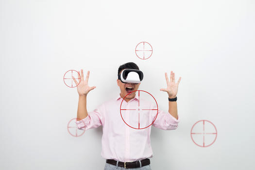 VR体验之射击游戏图片素材免费下载