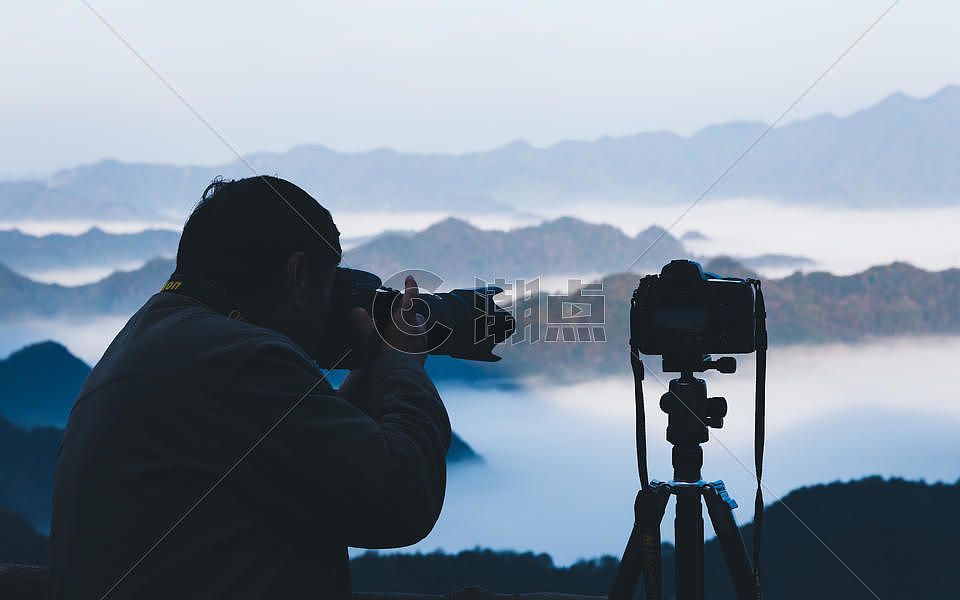 相机拍摄云海图片素材免费下载
