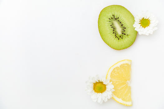 新鲜水果创意平铺摄影图片素材免费下载
