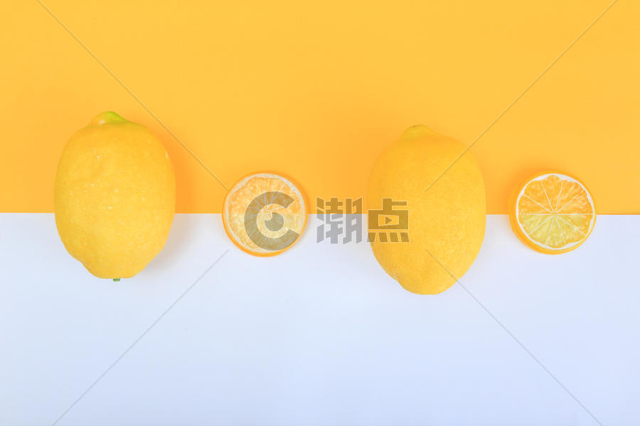 黄色的柠檬图片素材免费下载