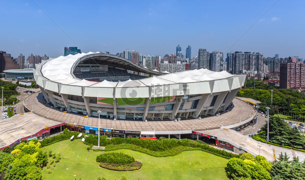 上海体育馆图片素材免费下载