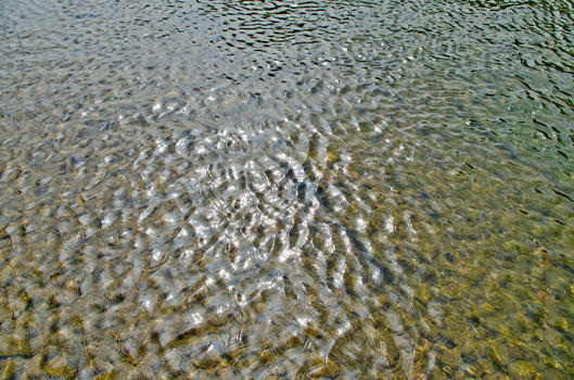 清凉的河水水纹图片素材免费下载