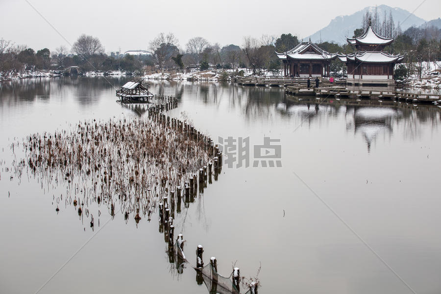 湘湖冬景图片素材免费下载