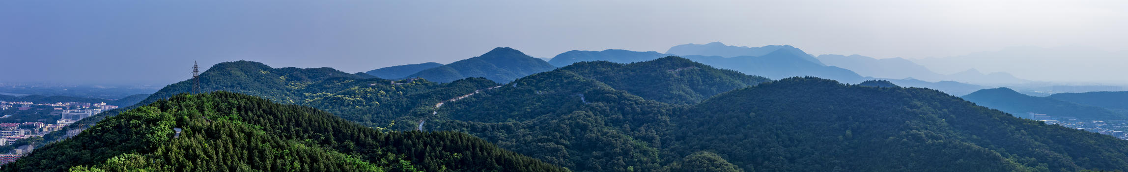 百望山的美景图片素材免费下载