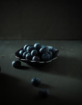 一盆蓝莓图片素材免费下载