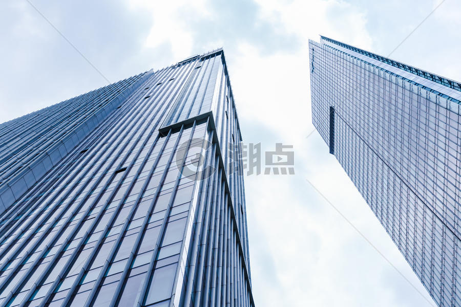 上海浦西大气商务大楼建筑图片素材免费下载