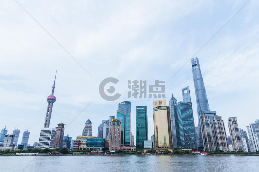 上海城市地标陆家嘴建筑图片素材免费下载