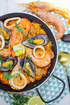 西班牙海鲜饭图片素材免费下载