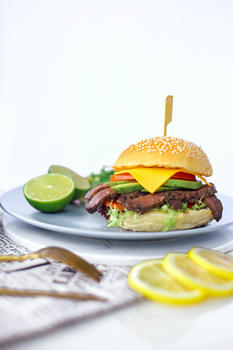 牛肉汉堡包图片素材免费下载