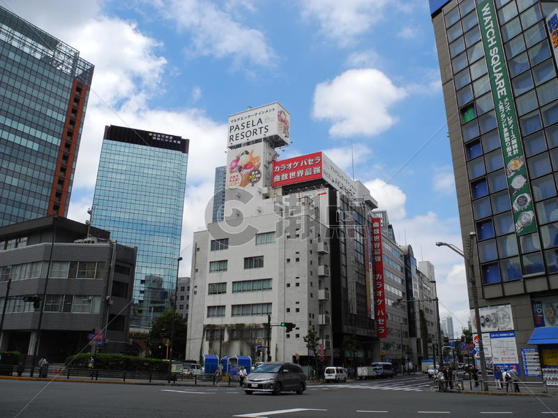 东京的街道图片素材免费下载