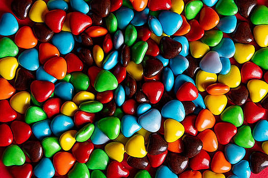 色彩斑斓的糖果图片素材免费下载