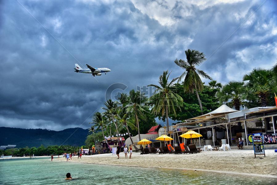 泰国苏梅岛查汶海滩图片素材免费下载