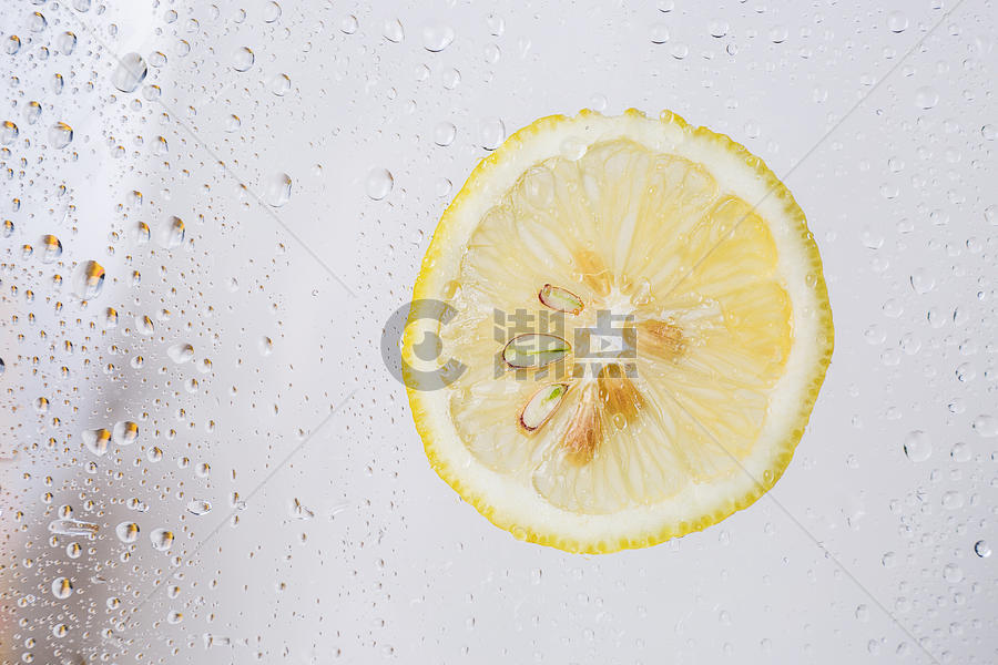 冰爽的柠檬图片素材免费下载