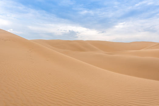 内蒙古响沙湾的沙漠风光图片素材免费下载