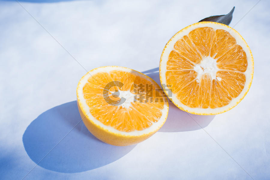 夏日水果脐橙创意组合图片素材免费下载