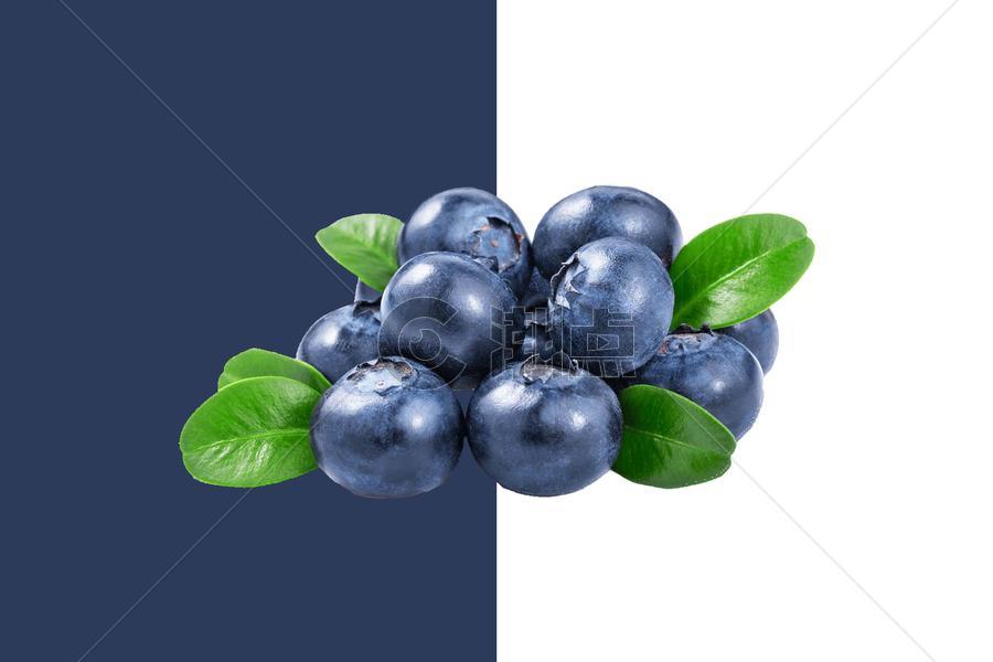 蓝莓水果背景图片素材免费下载