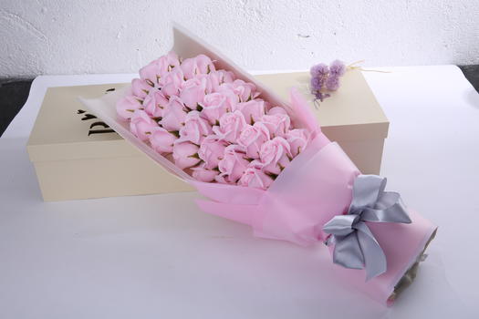 粉色花束图片素材免费下载