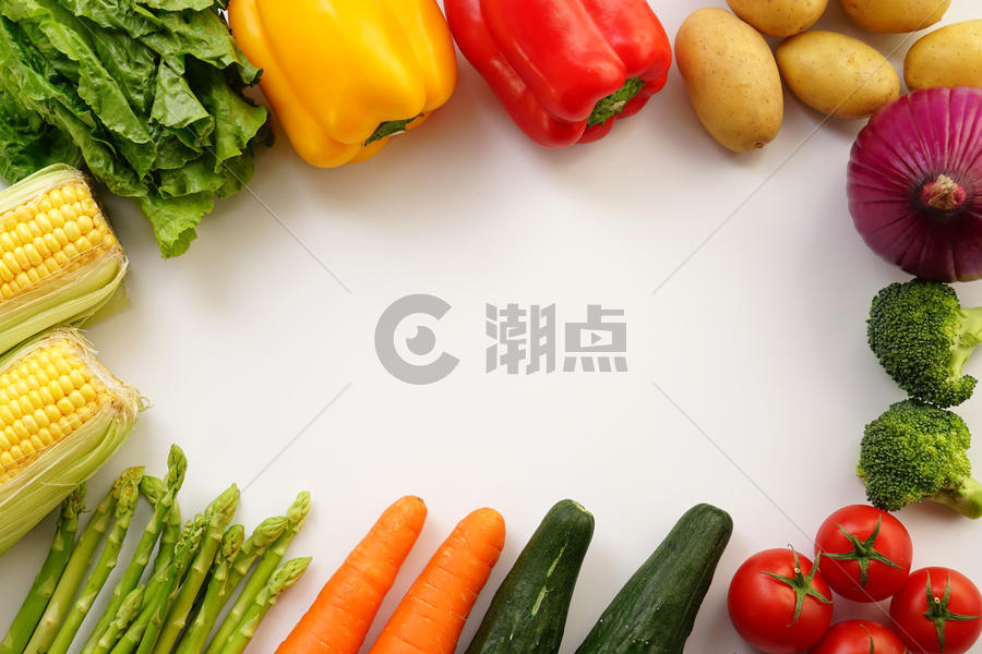 蔬菜组合背景图片素材免费下载